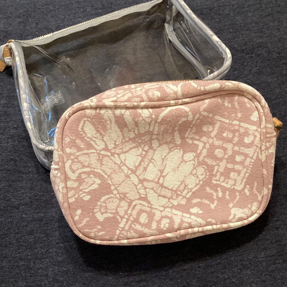 Aerin Lauder lot of two makeup/toiletry pouches, NWOT